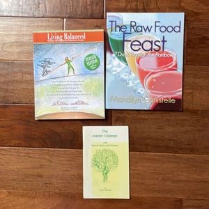 Raw Food Feast, Living Balanced, Master Cleanser